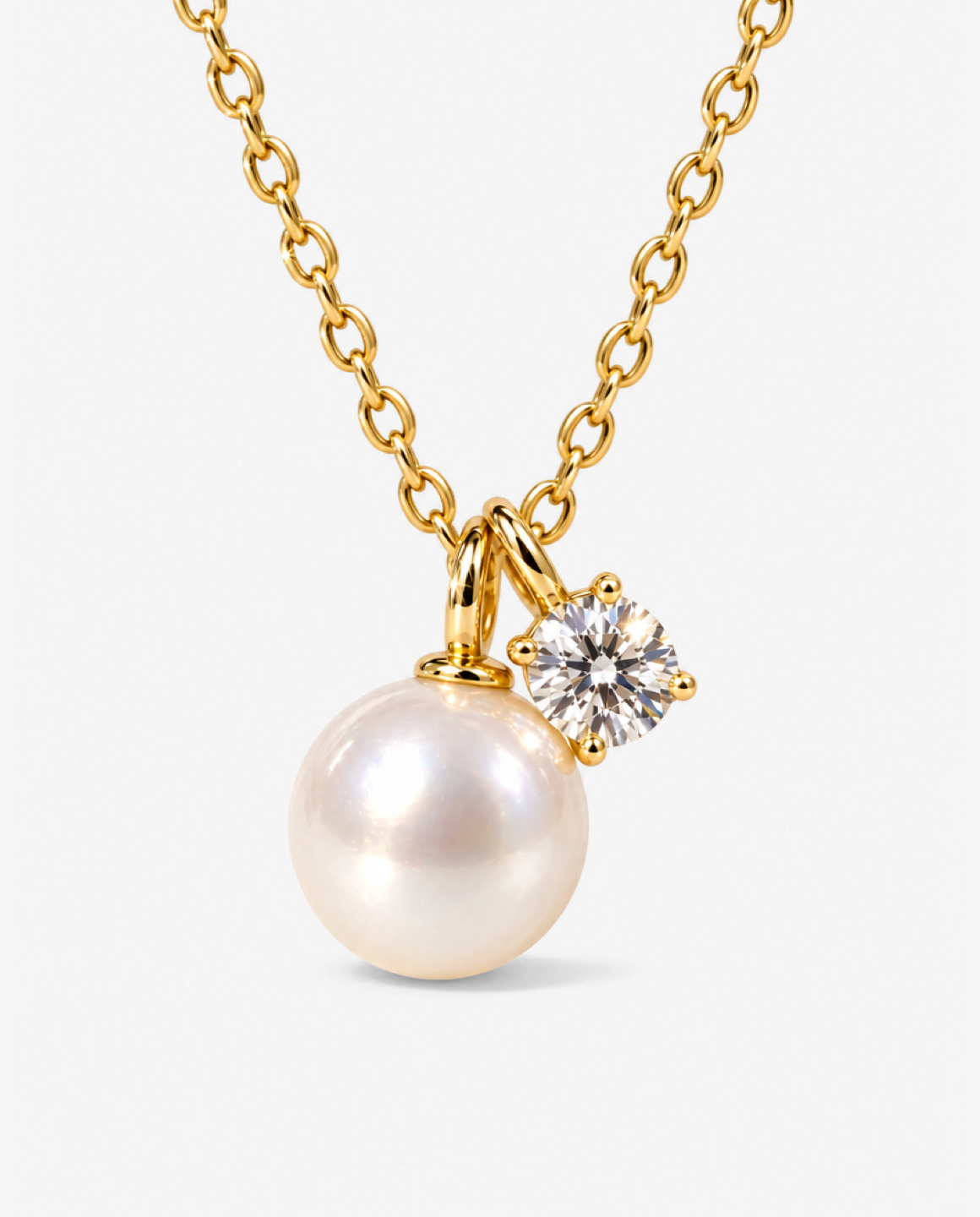 Pearl & Sparkle Necklace