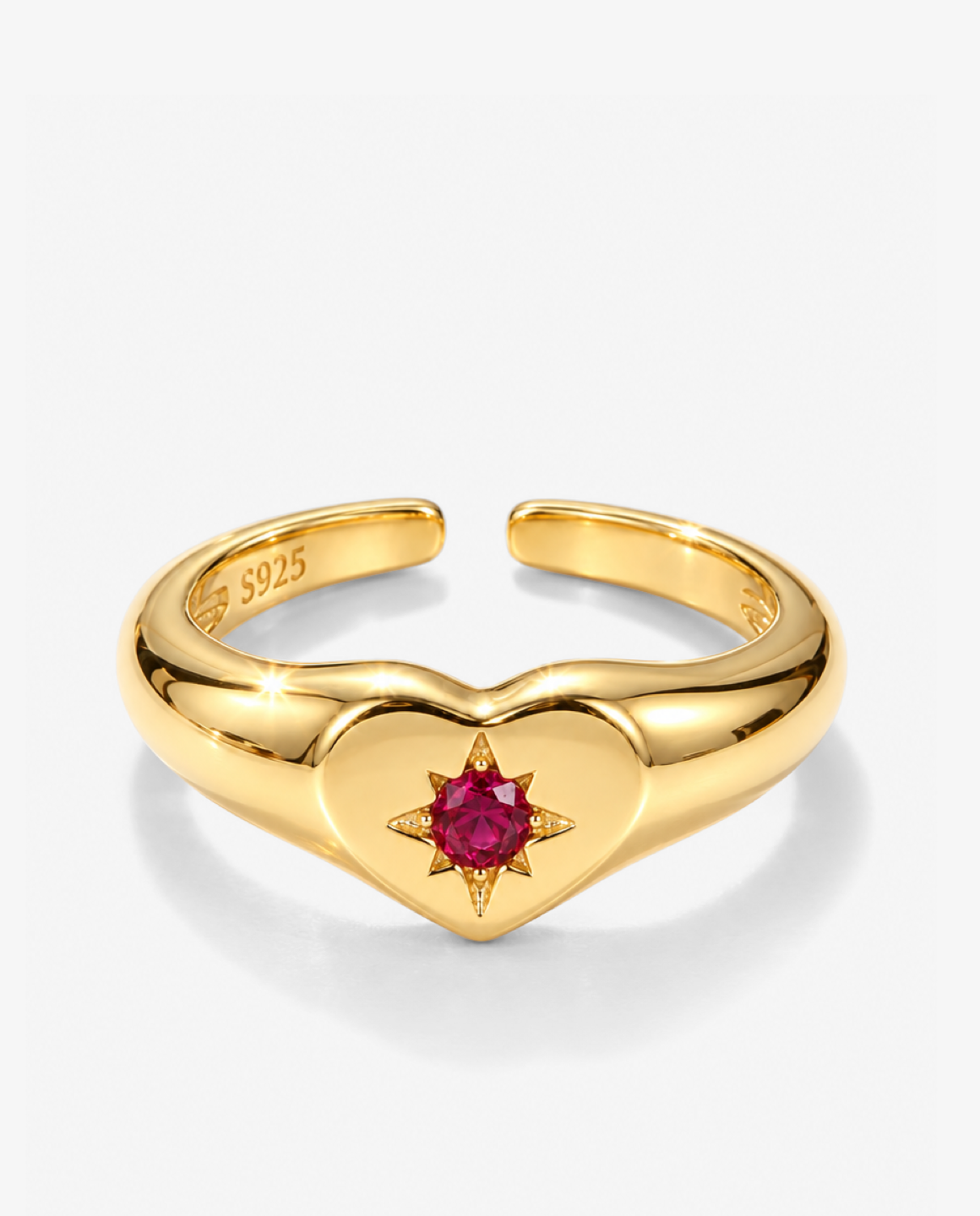 Zircon Signet Ring