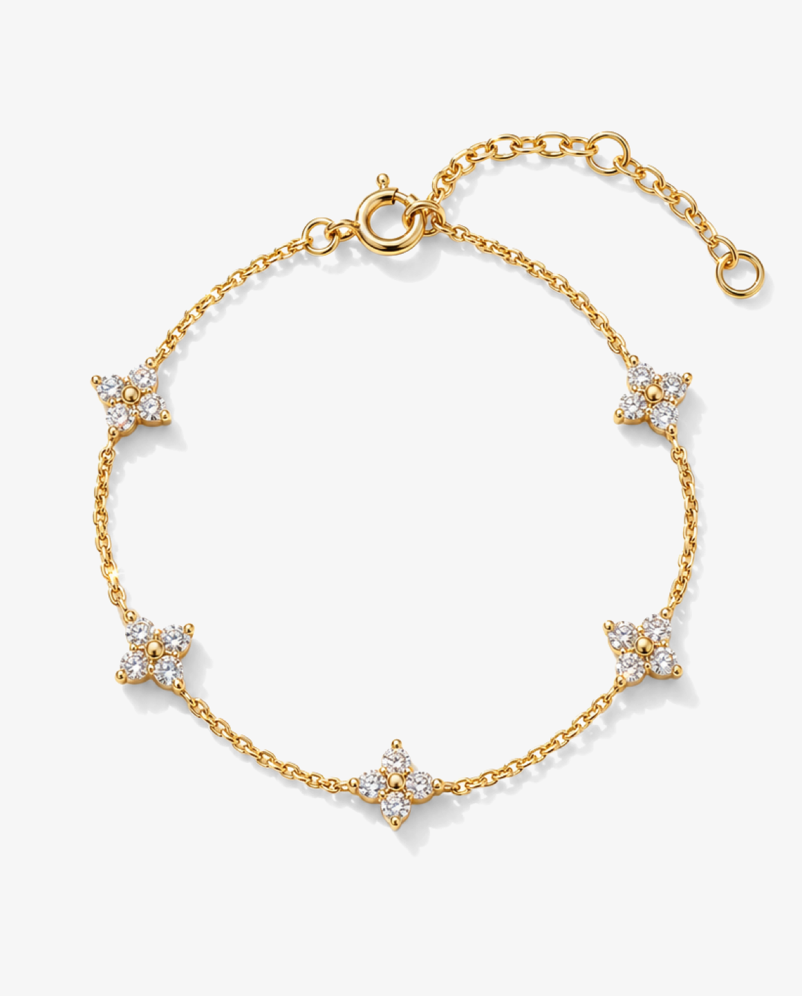 Clover Station Bracelet