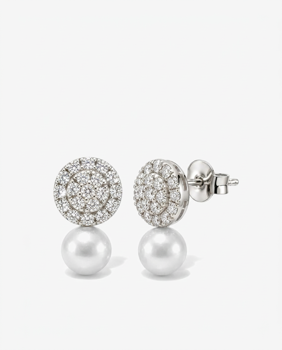 Aurora Pearl Stud