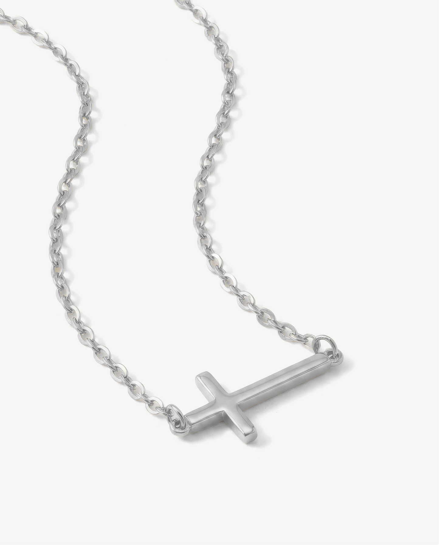 Orizzontale Cross Necklace