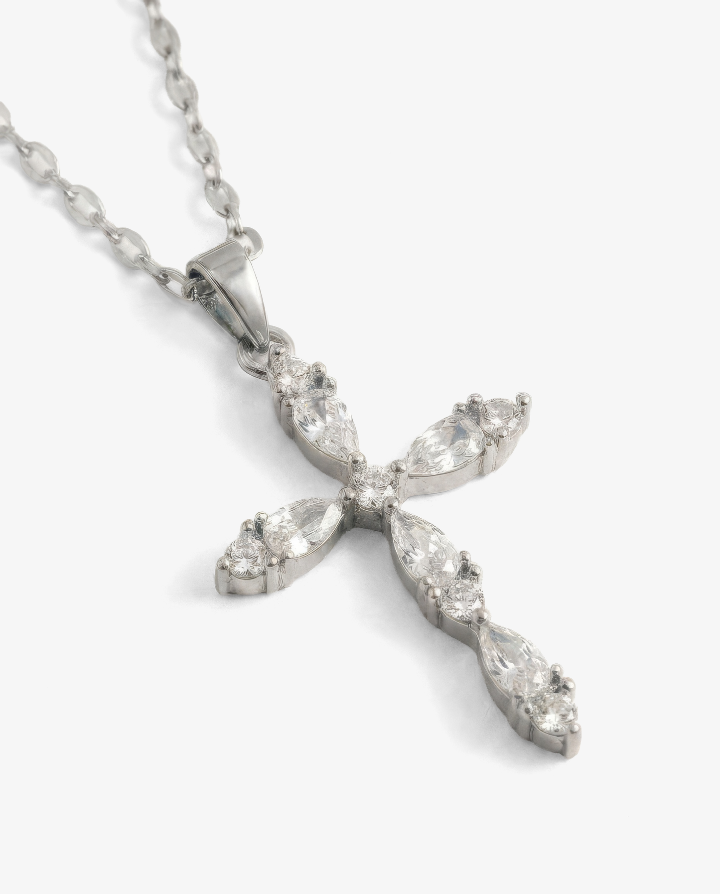 Maria's Cross Necklace