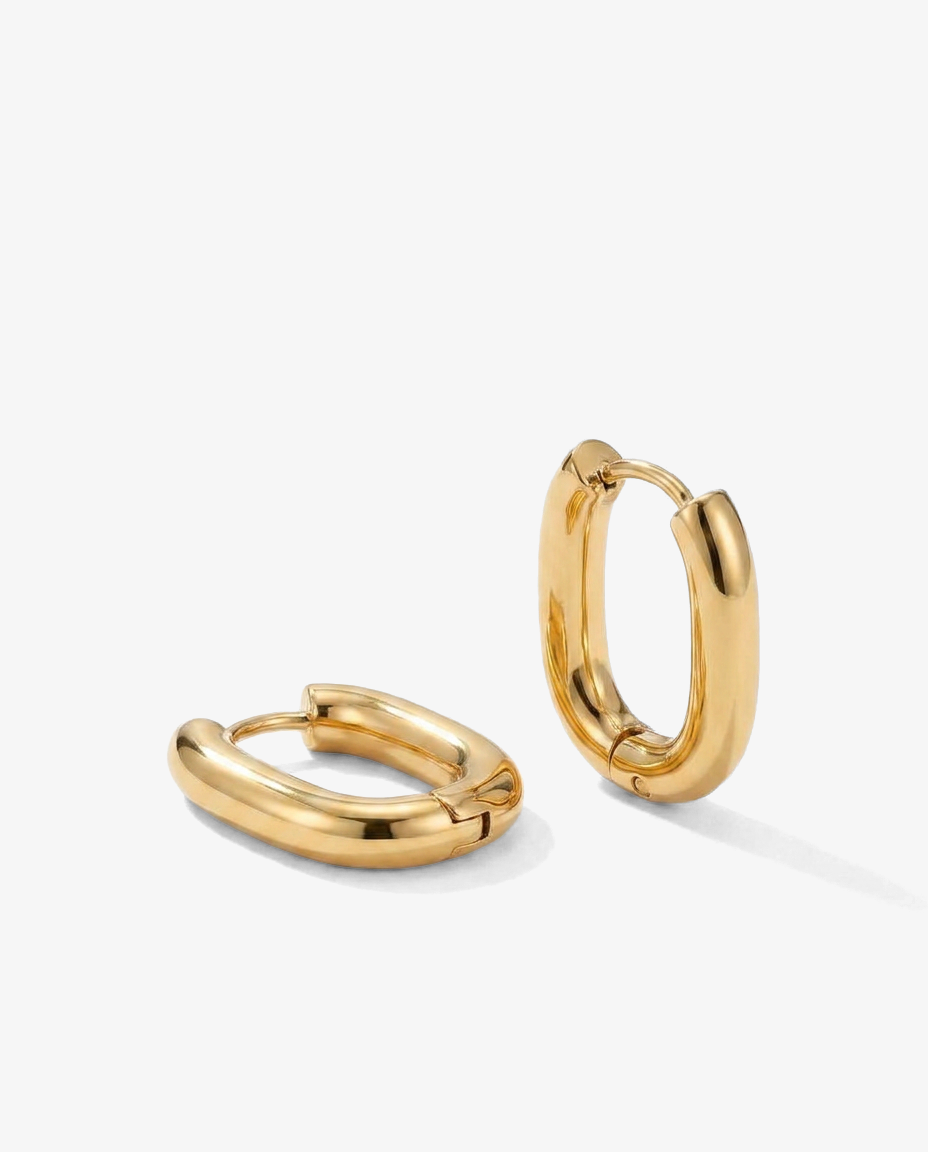 Chunky Open Hoops