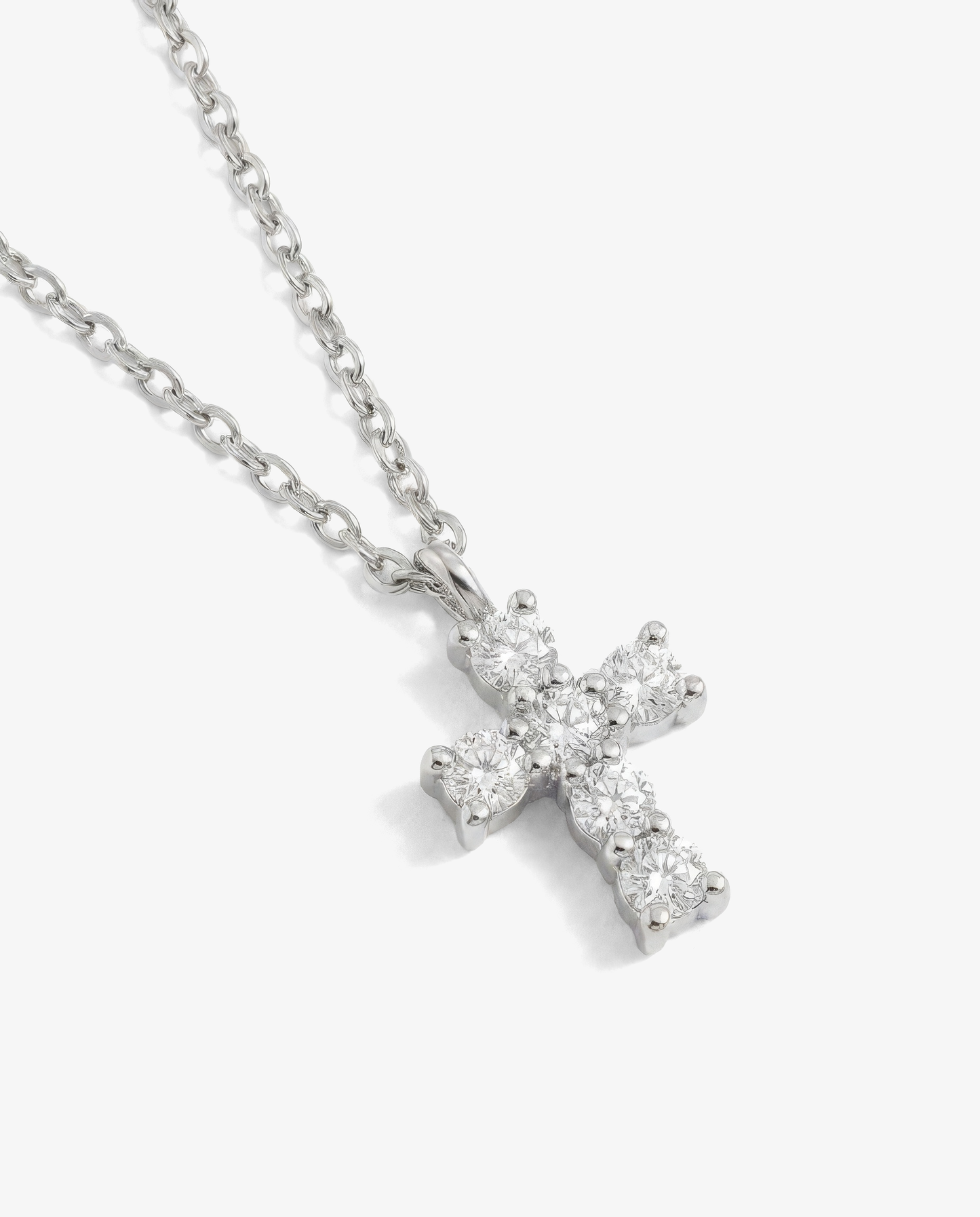 Crystal Cross Necklace