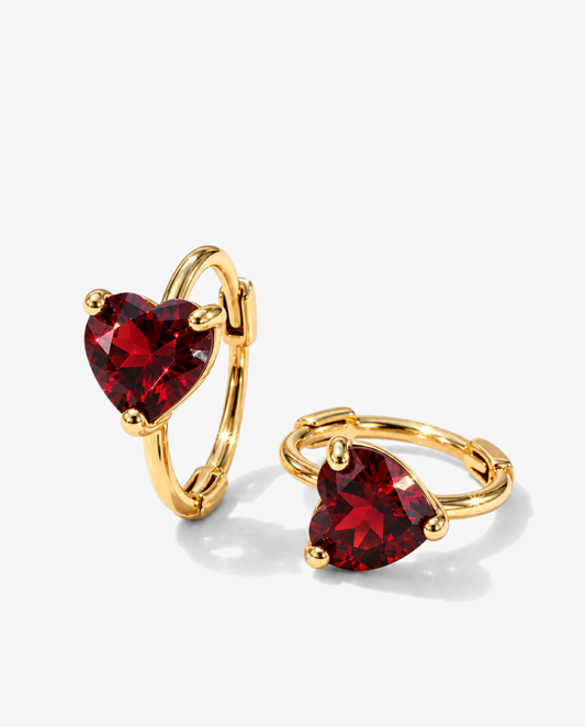 Red Heart Crystal Huggies