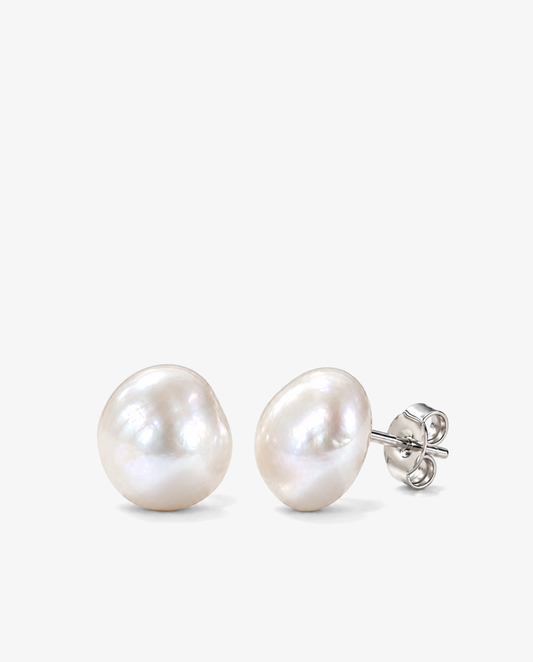 Baroque Pearl Studs