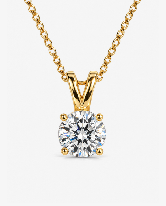 Rabbit Solitaire Necklace