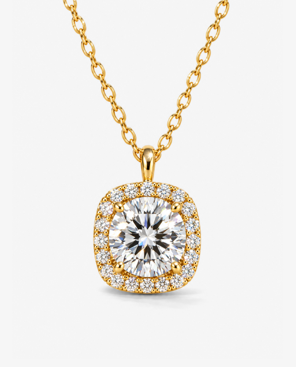 Halo Pendant Necklace