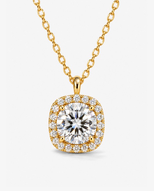 Halo Pendant Necklace