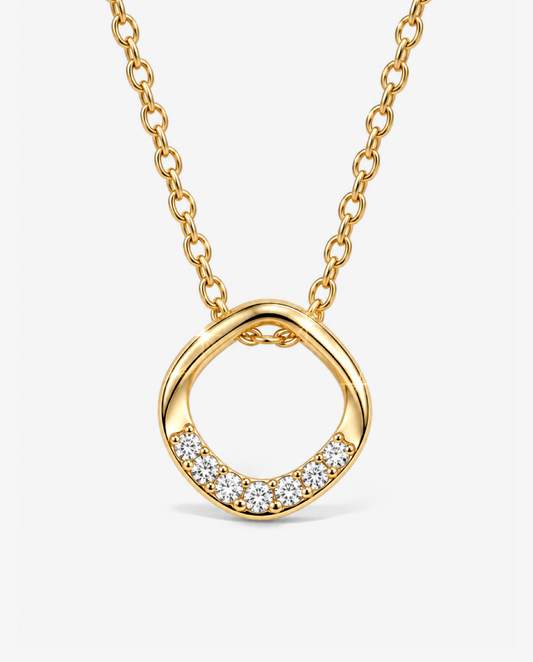 Soft Square Necklace