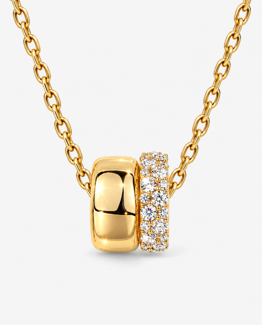 Ring Duo Necklace