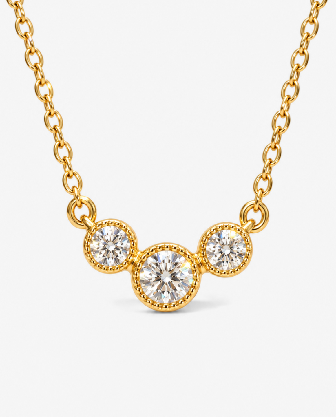 Bubble Trio Necklace