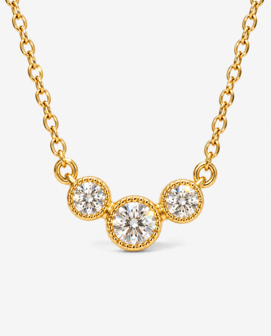 Bubble Trio Necklace