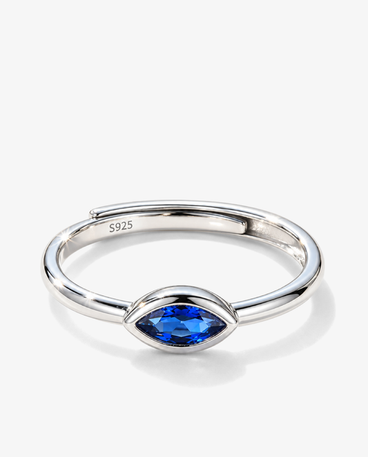 Blue Marquise Ring