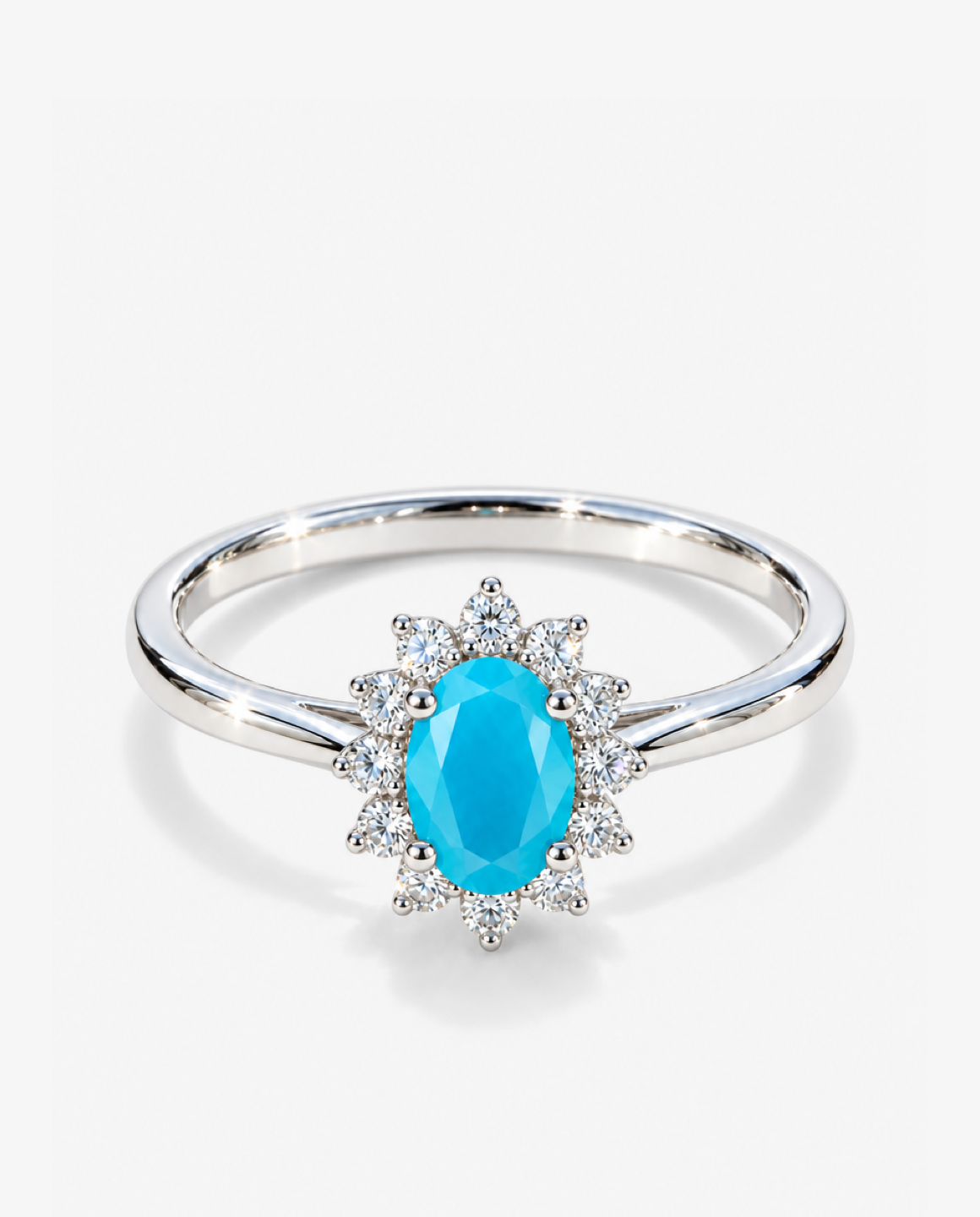 Golden Crystal Ring