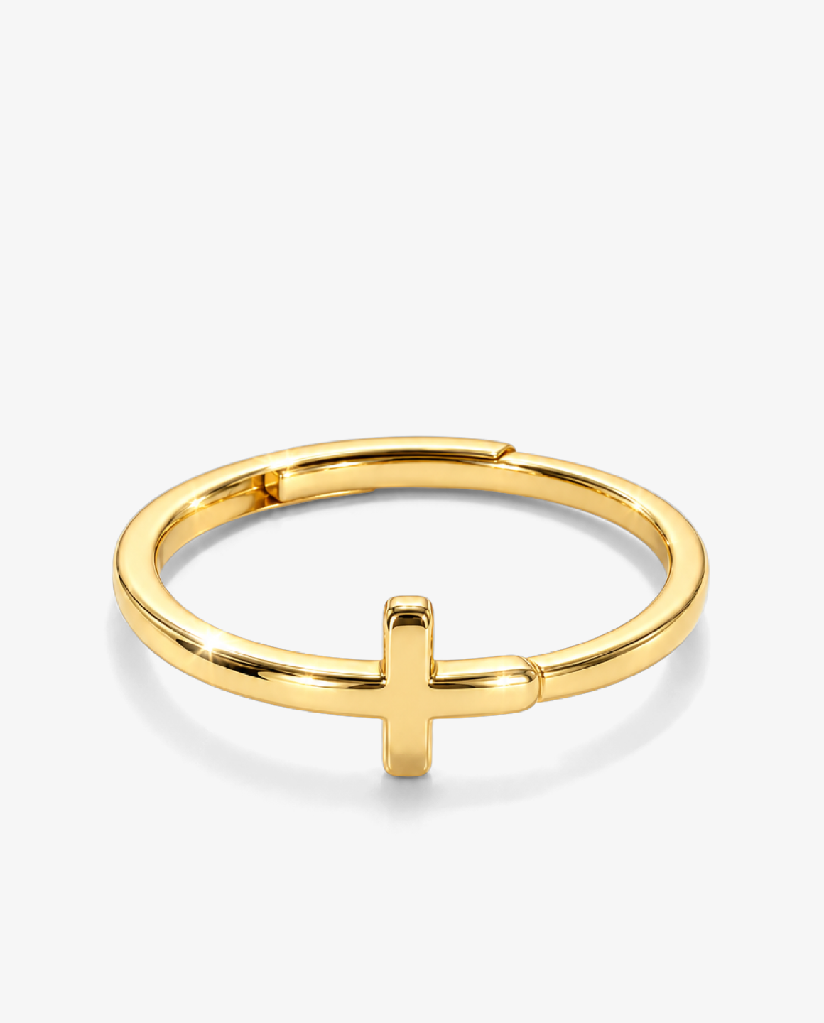 Flat Cross Ring