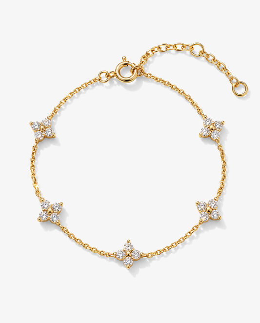 Clover Station Bracelet