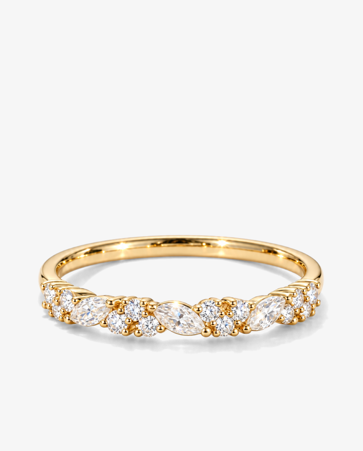 Floral Cluster Band