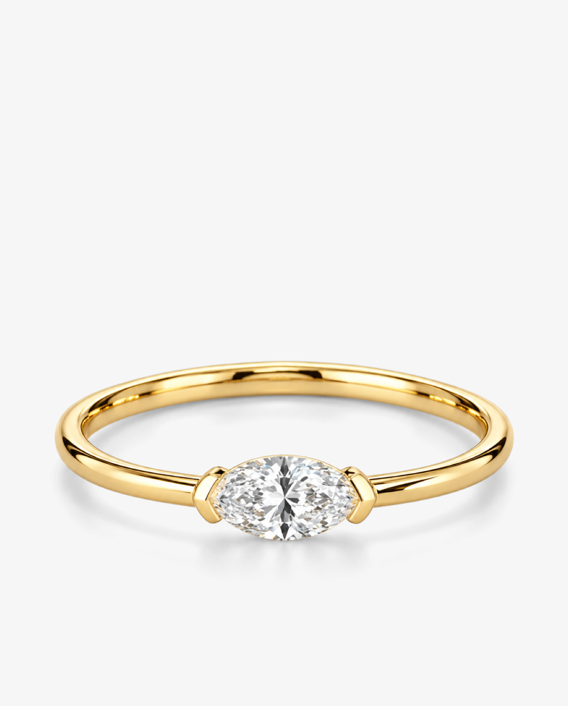 Marquise Solitaire Ring