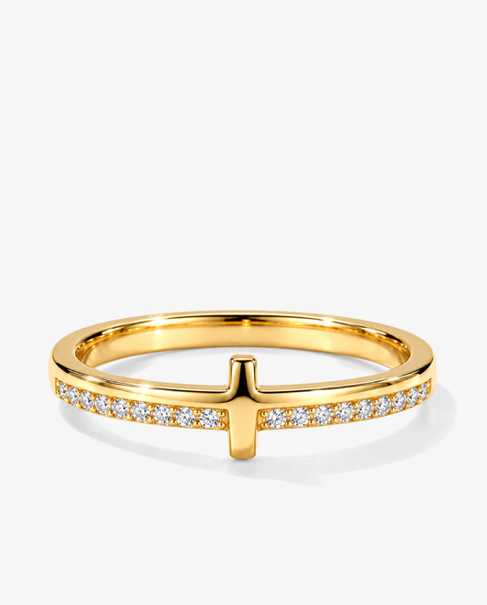 Sideways Cross Ring