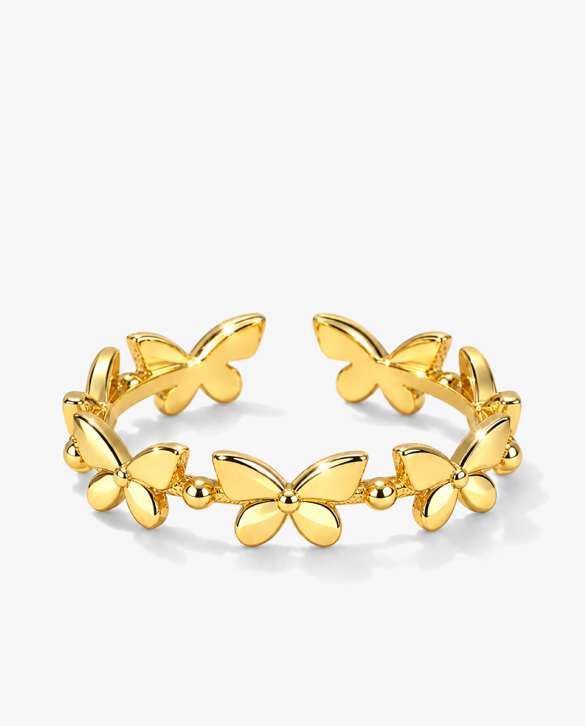 The Butterfly Wreath Ring