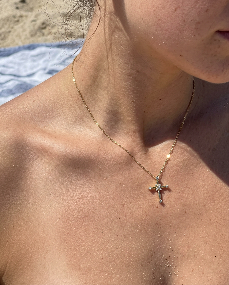 Giulia's Cross Necklace