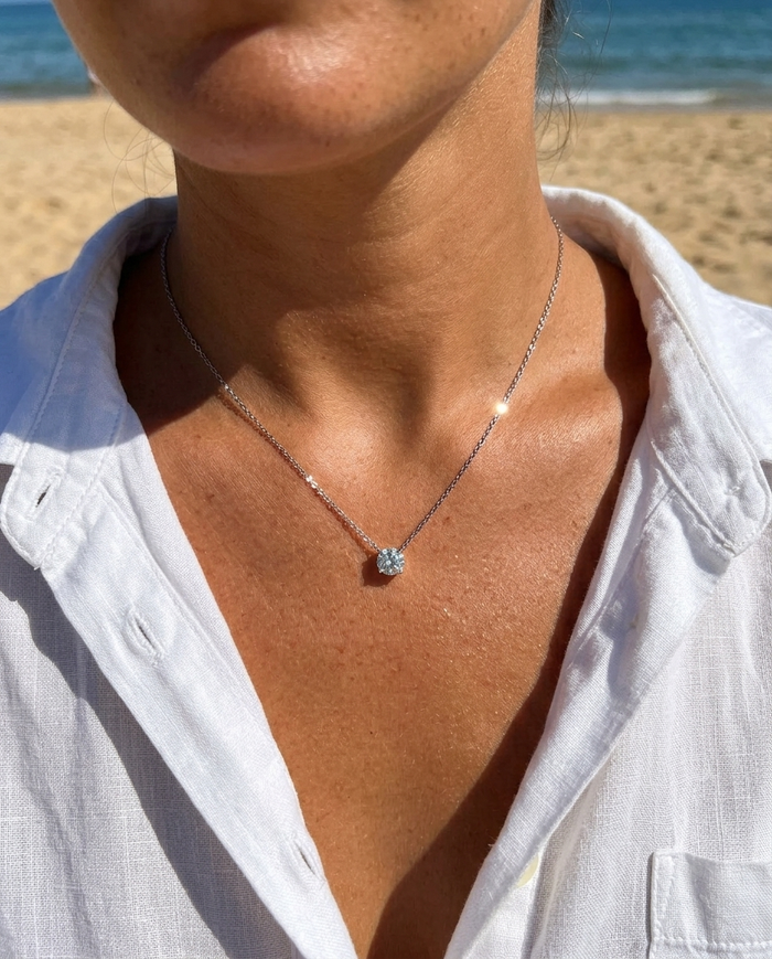 Solitaire Necklace