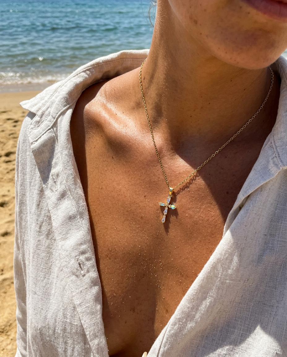 Camaiore Cross Necklace