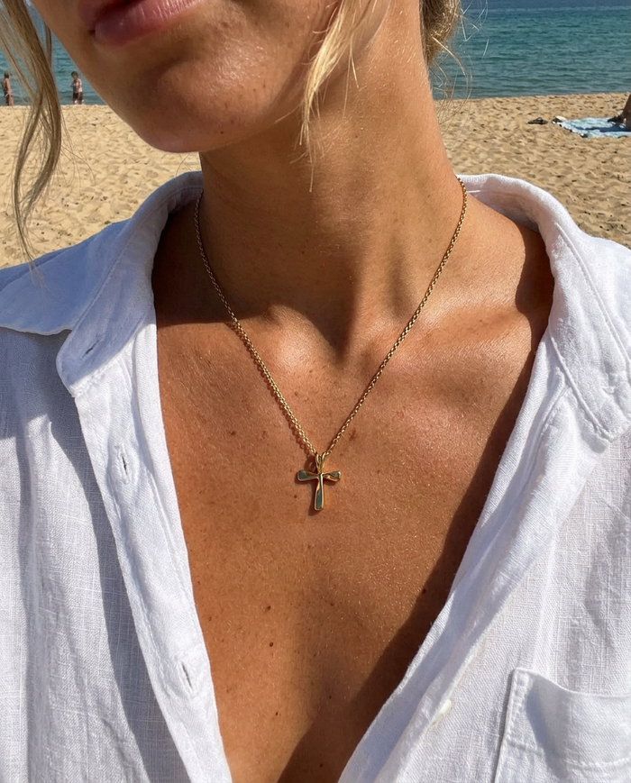 Roma Cross Necklace