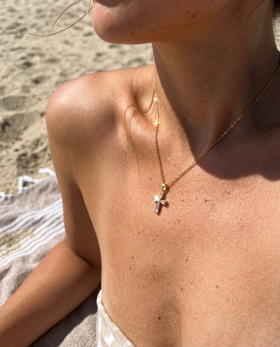 Chiara's Cross Necklace