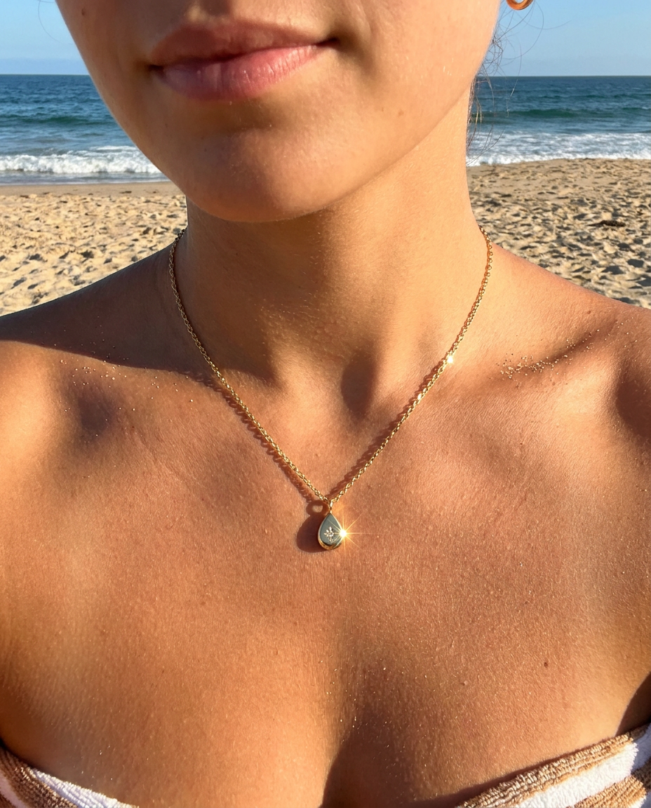Starburst Medallion Necklace