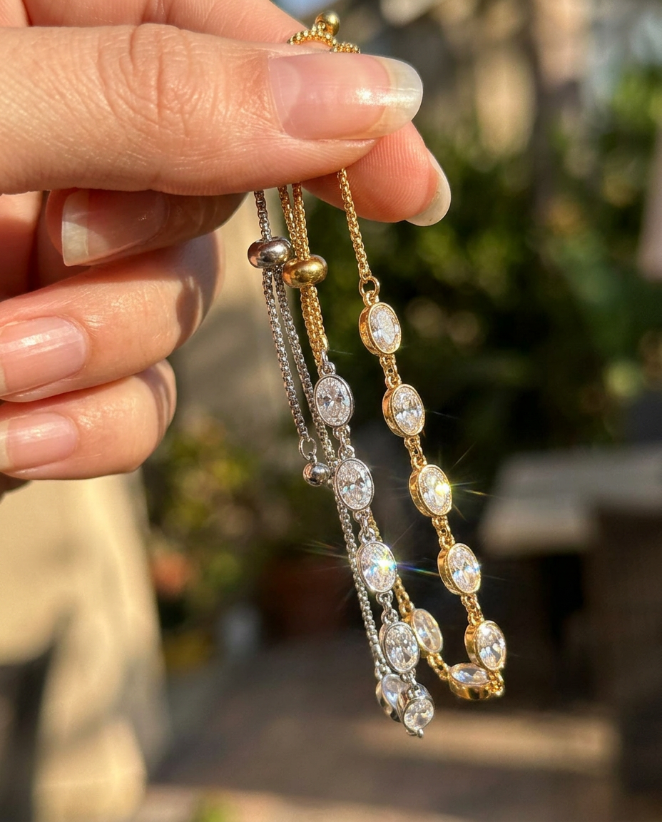 Marquise Zircon Bracelet