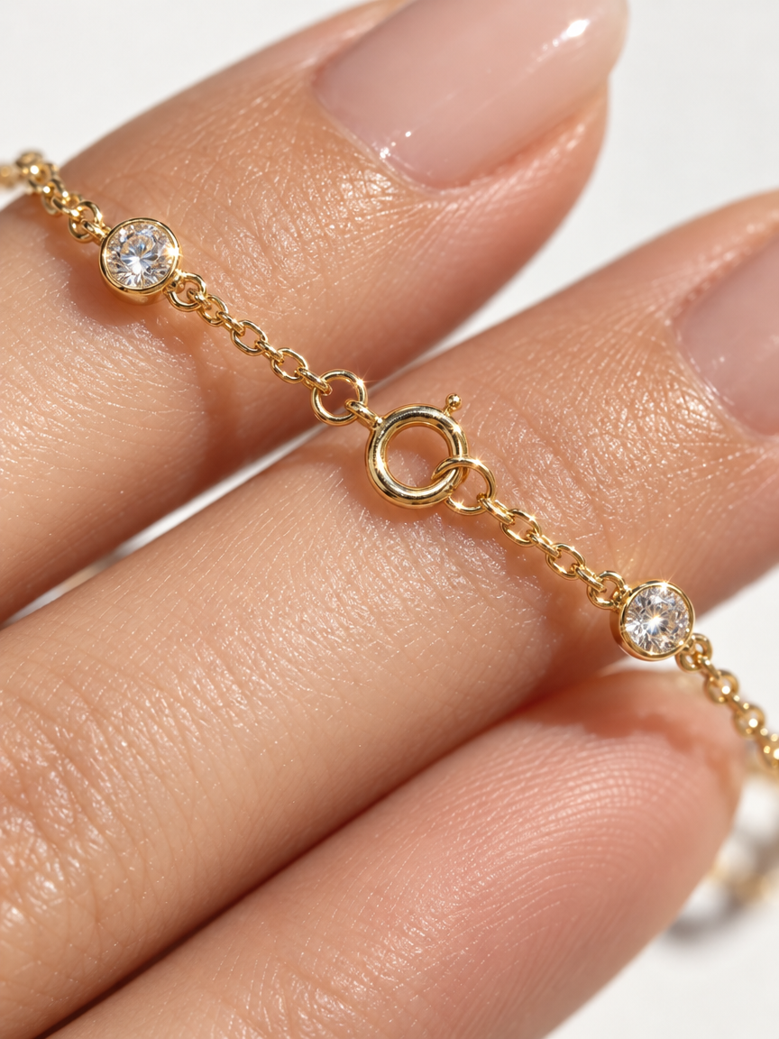 Bezel Station Bracelet