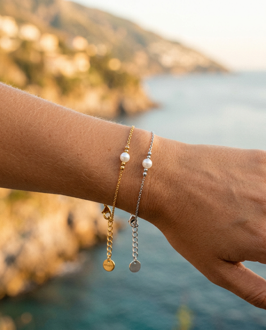 Pearl Station Bracelet