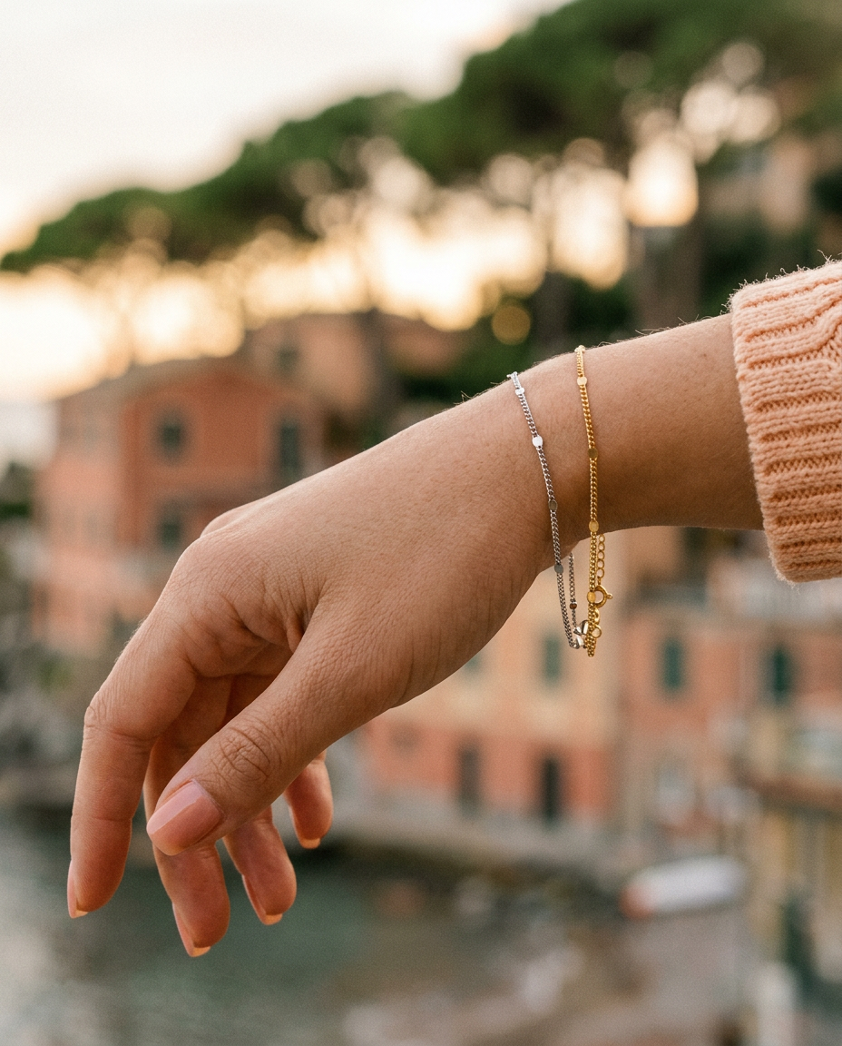 Satellite Disc Bracelet