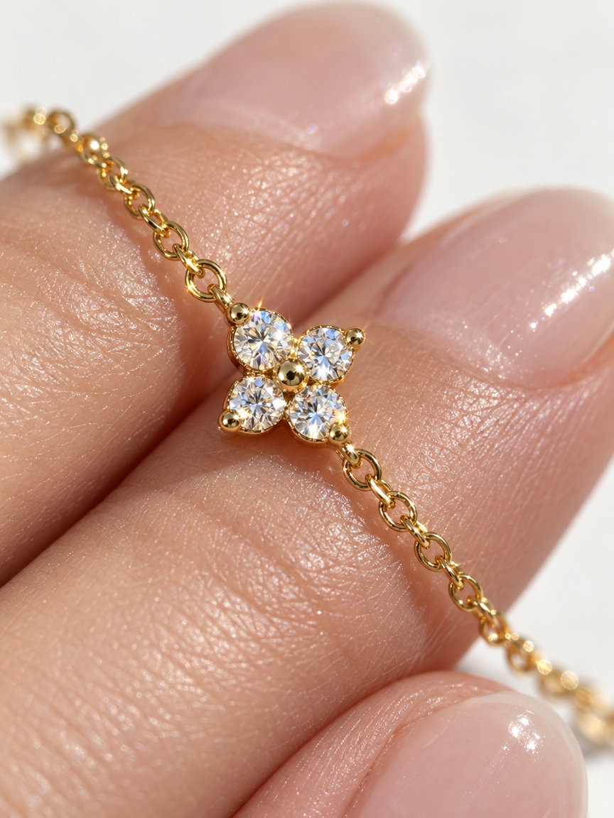 Clover Station Bracelet