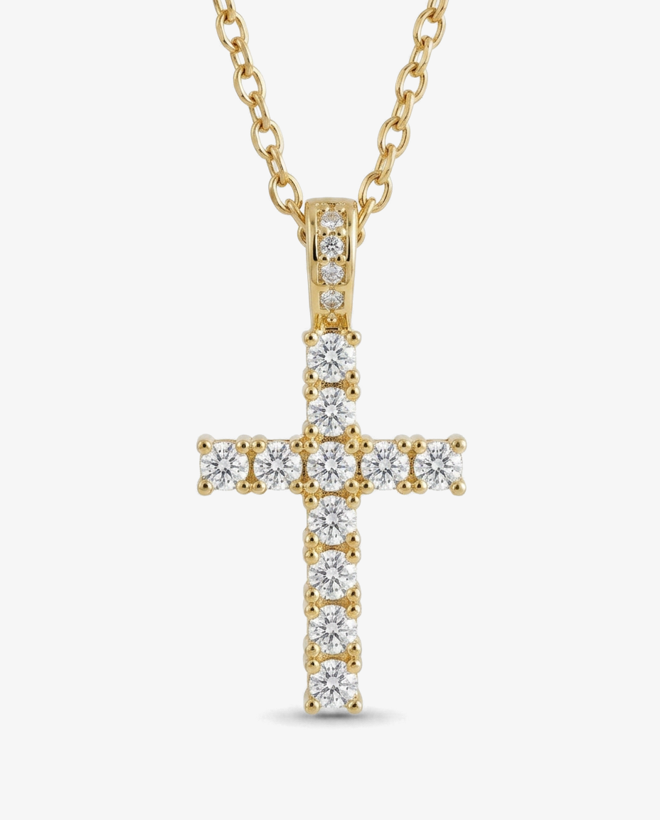 Como Cross Necklace