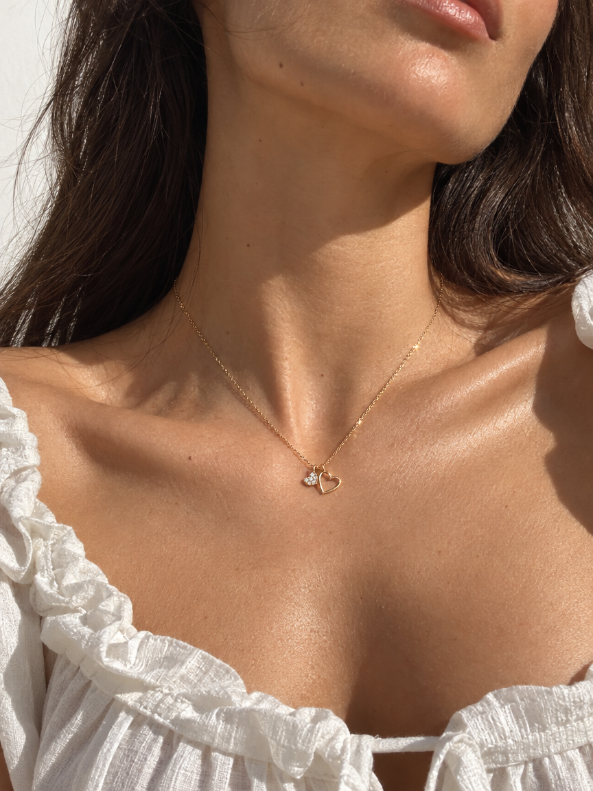 Heart Charms Necklace