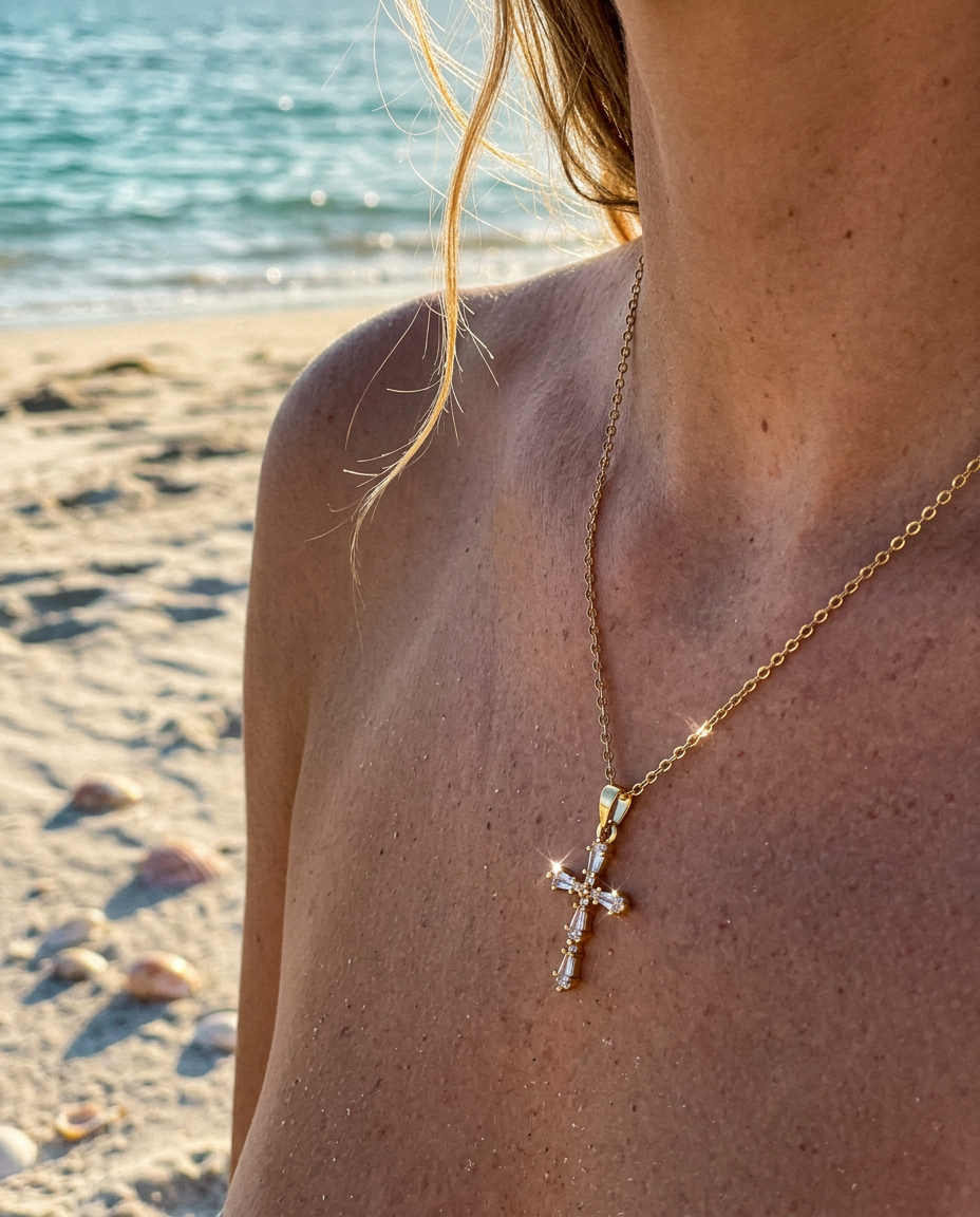Camaiore Cross Necklace