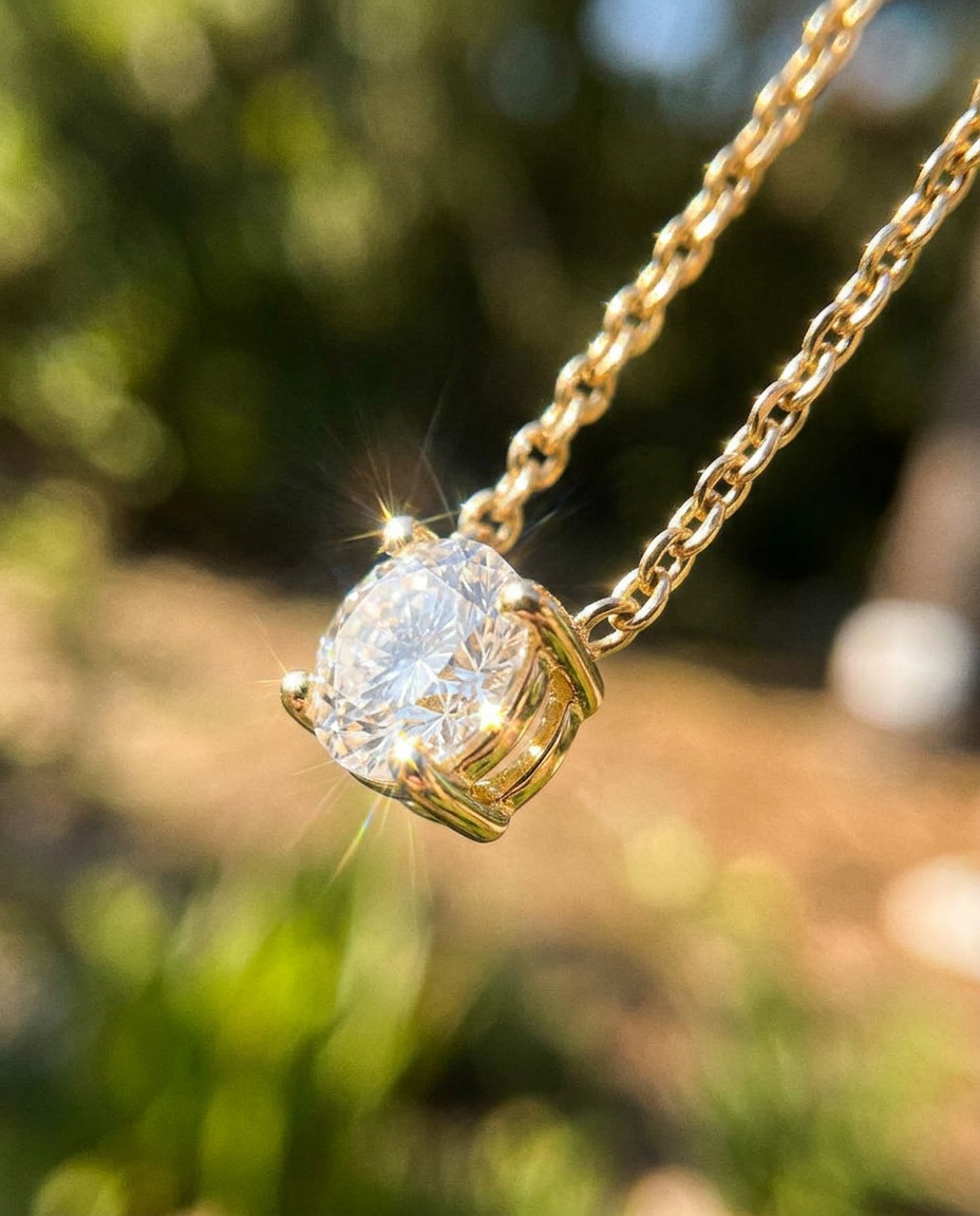Solitaire Necklace