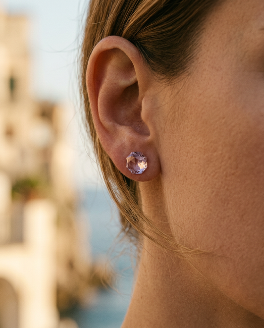 Aurora Octagon Studs