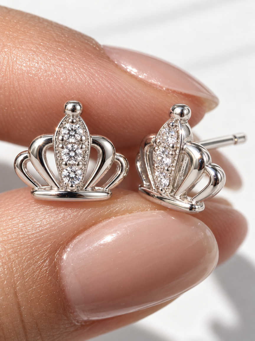 Crown Studs