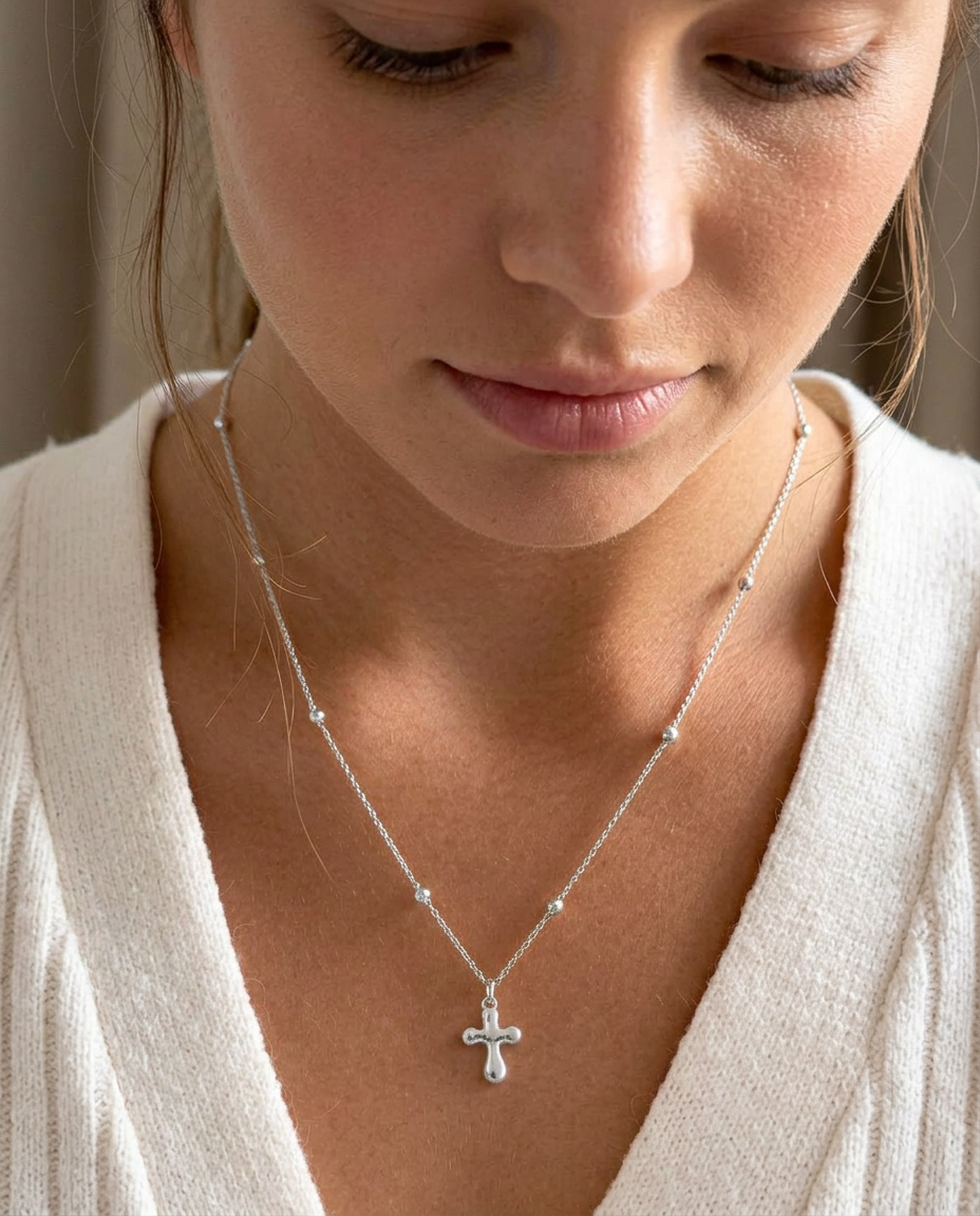 Bari Cross Necklace