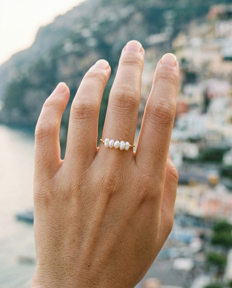Five Pearl Ring
