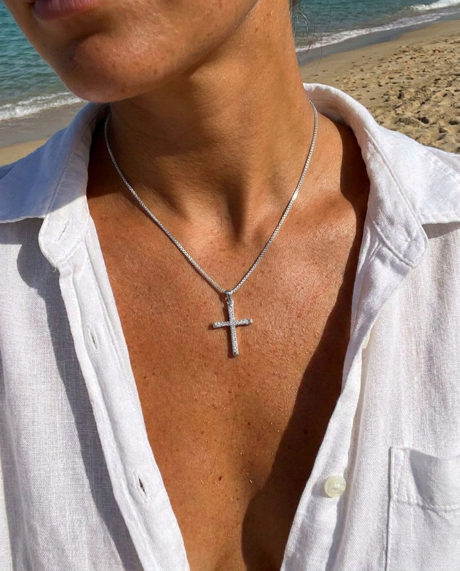 Verona Cross Necklace