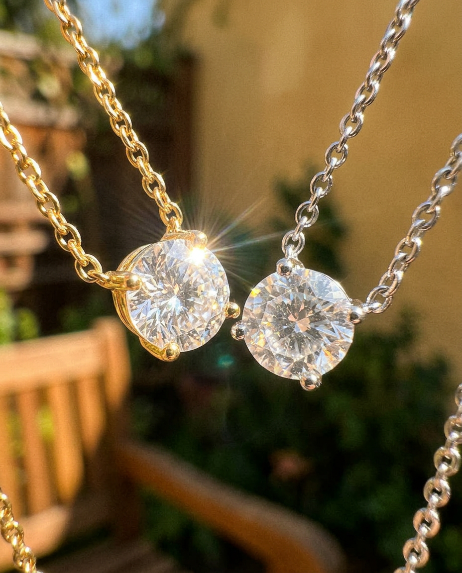 Solitaire Necklace