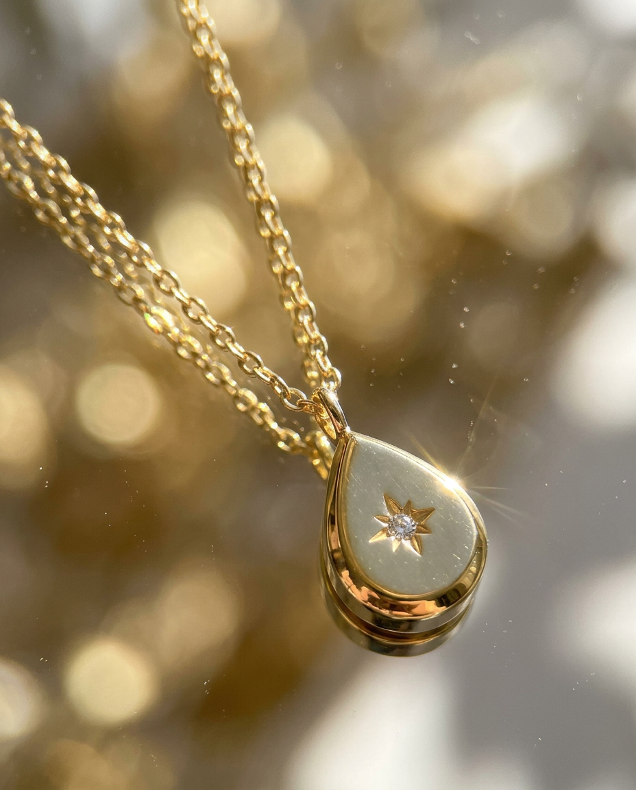 Starburst Medallion Necklace
