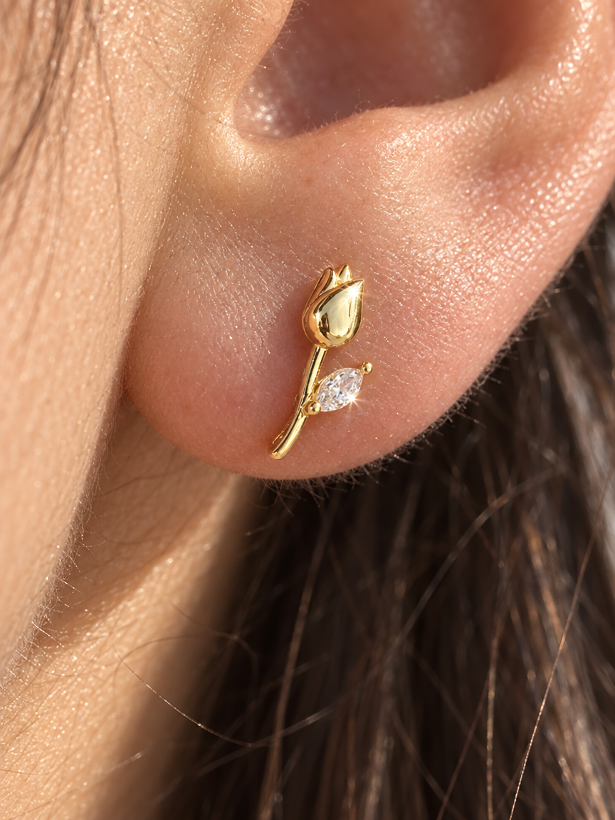 Tulip Studs