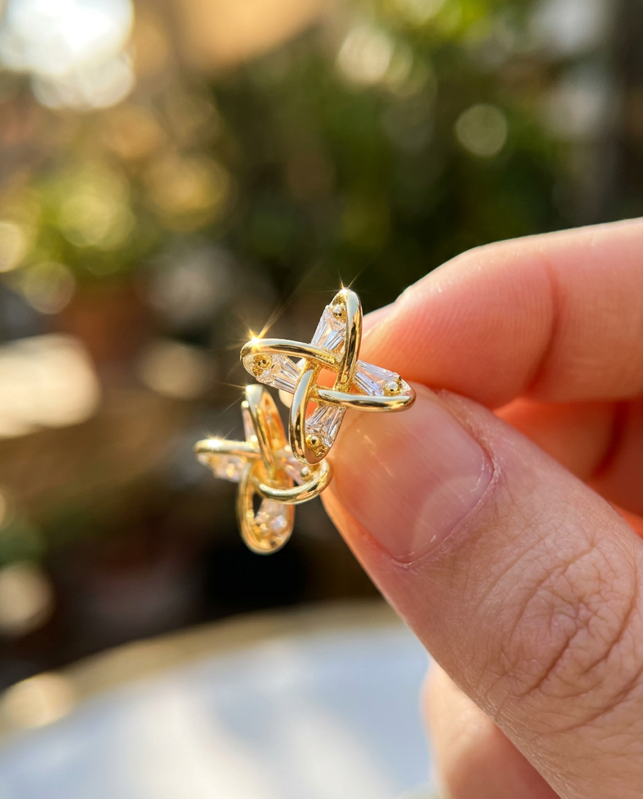 Windmill Stud Earrings