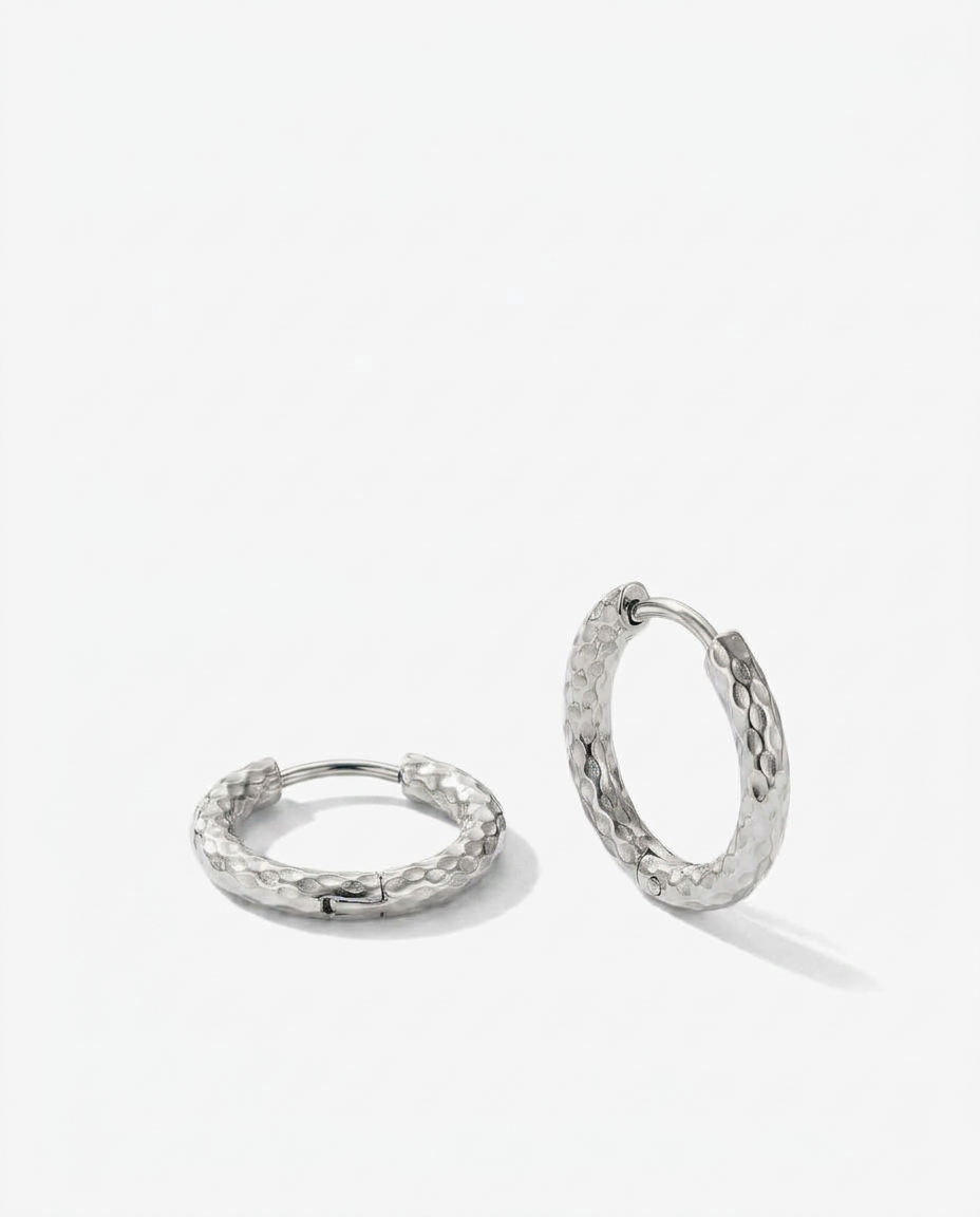 Hammered Hoops
